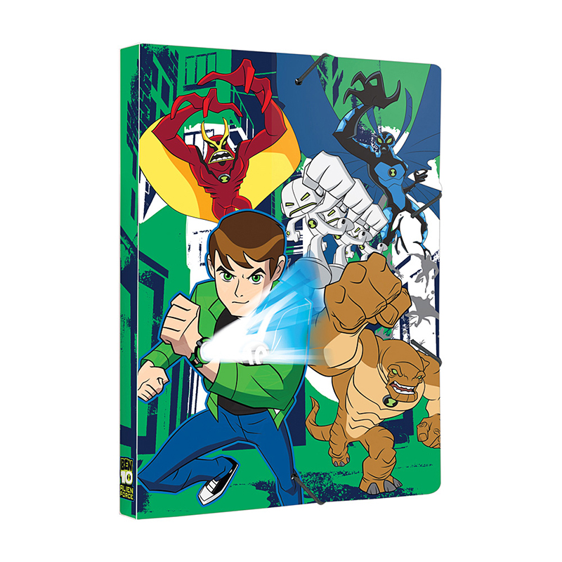 PASTA ABA ELÁSTICA YES 3CM BEN 10 ALIEN FORCE