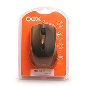 MOUSE OPTICO USB OEX MS-100