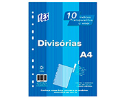 DIVISÓRIA C/10 A4 TP C/VISOR YES CR