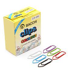 CLIPS N.00(2/0) C/100 COLORIDO BACCHI