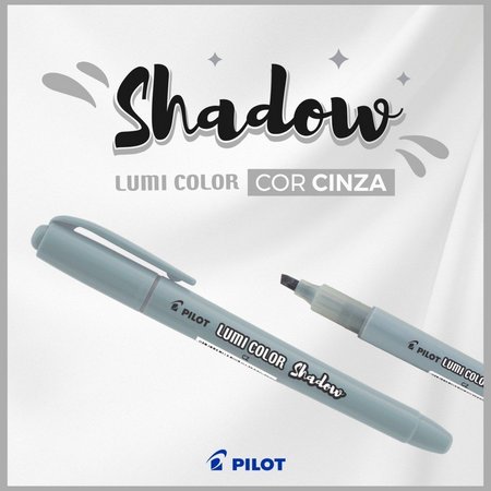 MARCA TEXTO PILOT LUMICOLOR C/12 CZ SHADOW