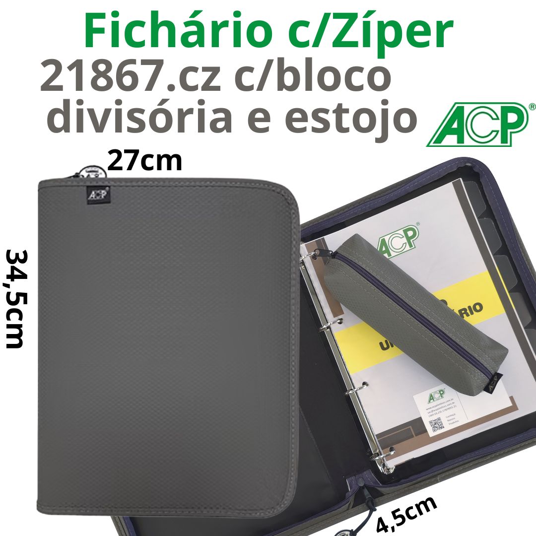 CADERNO ARG. SWEET ACP 96FLS 6DIV.ESTOJO 21867.CZ
