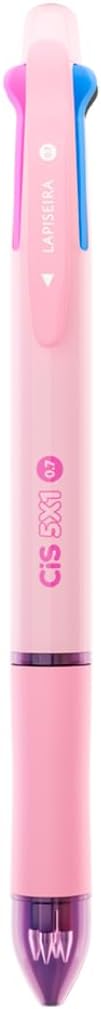 CANETA LAPISEIRA CIS 5X1 CX C/6 RS PASTEL