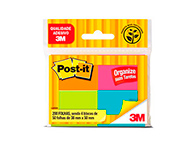 BLOCO ADESIVO 38X50 3M POST-IT 4X50FLS TROPICAL