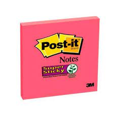 BLOCO ADESIVO 76X76 3M POST-IT 90FLS RS POPPY