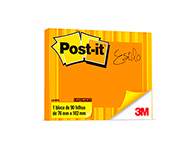 BLOCO ADESIVO 76X102 3M POST-IT 90FLS LJ NEON