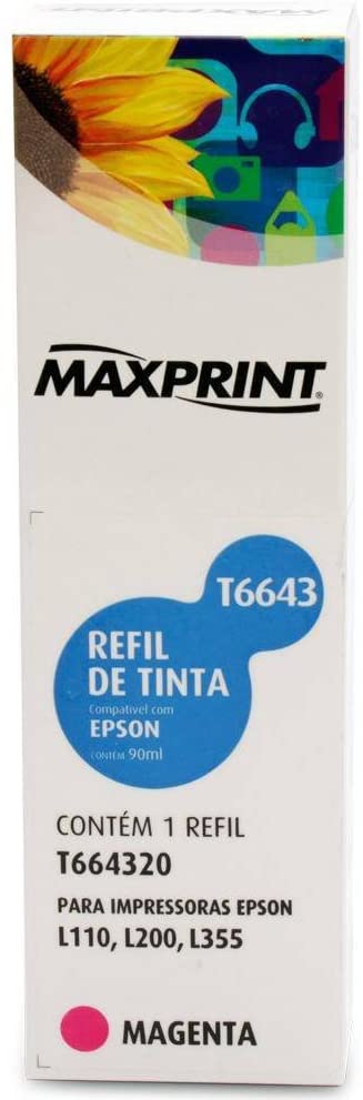 REFIL DE TINTA MAXPRINT COMP EPS MAGG T664