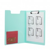 PASTA PRENDEDOR A4 VERTICAL STREET YES AZUL CLARO