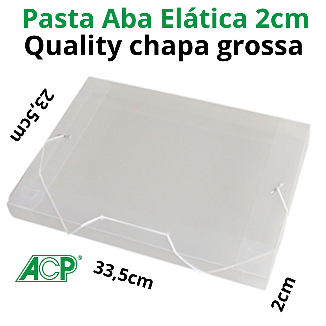 PASTA ABA ELÁSTICA QUALITY ACP 2CM OF C/10 CR