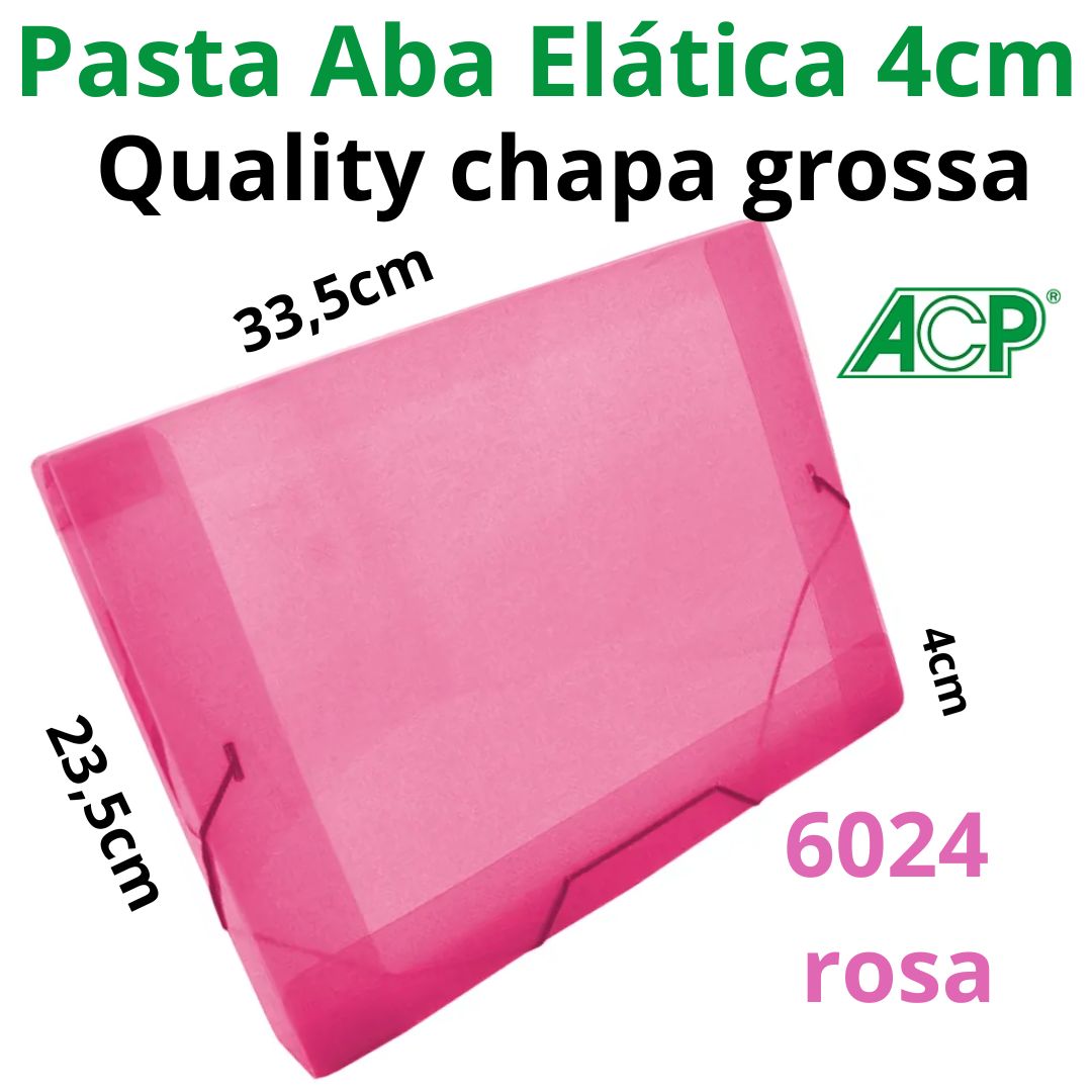 PASTA ABA ELÁSTICA ACP QUALITY 4CM 6024.RS