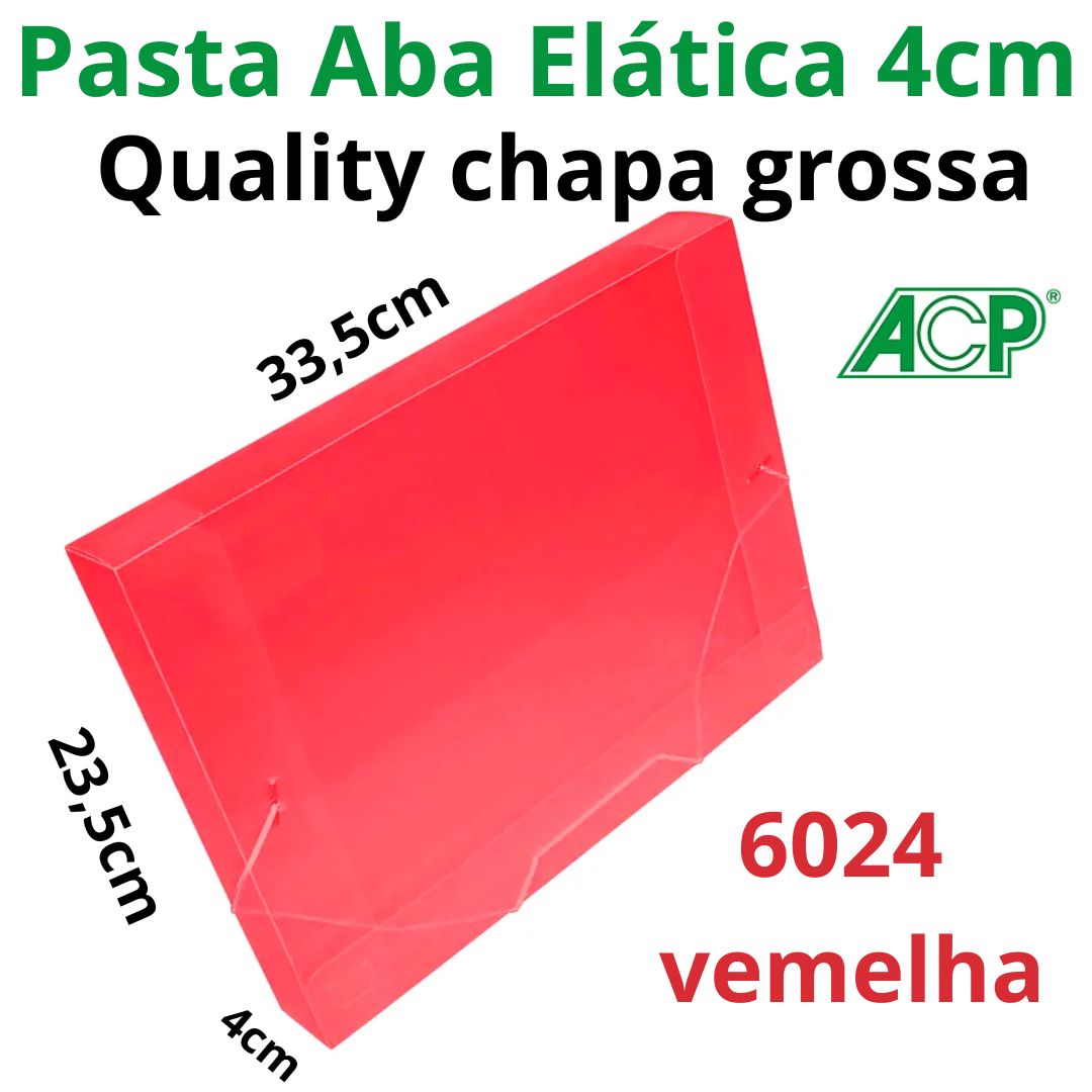 PASTA ABA ELÁSTICA ACP QUALITY 4CM 6024.VM