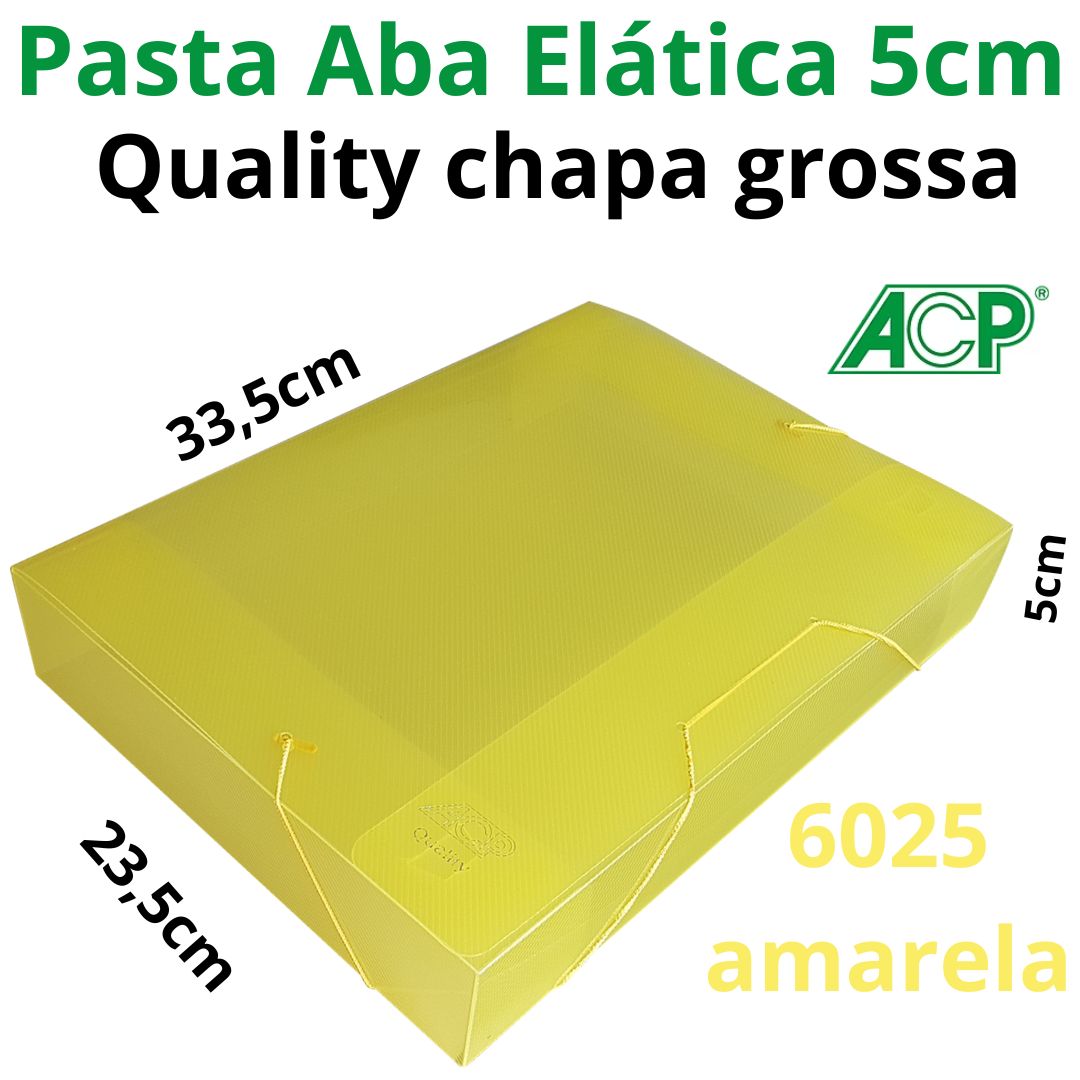 PASTA ABA ELÁSTICA ACP QUALITY 5CM 6025.AM