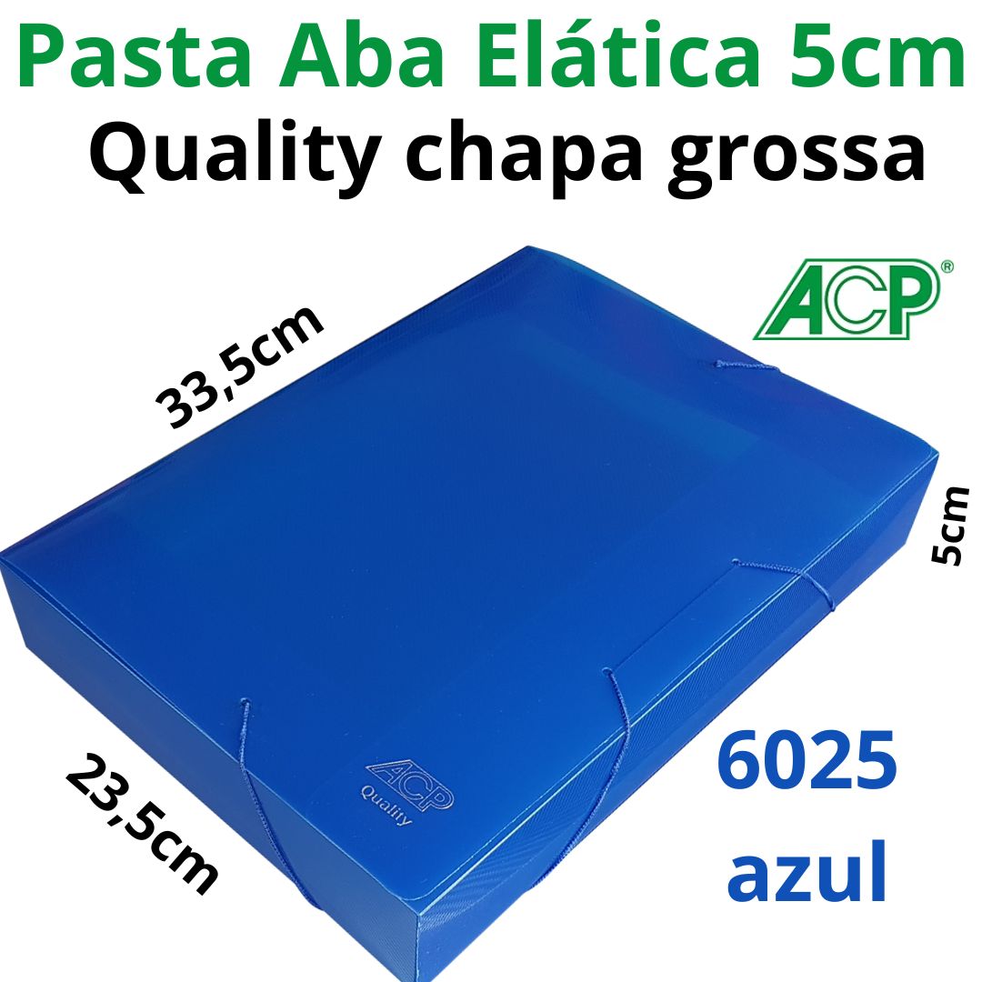 PASTA ABA ELÁSTICA ACP QUALITY 5CM 6025.AZ