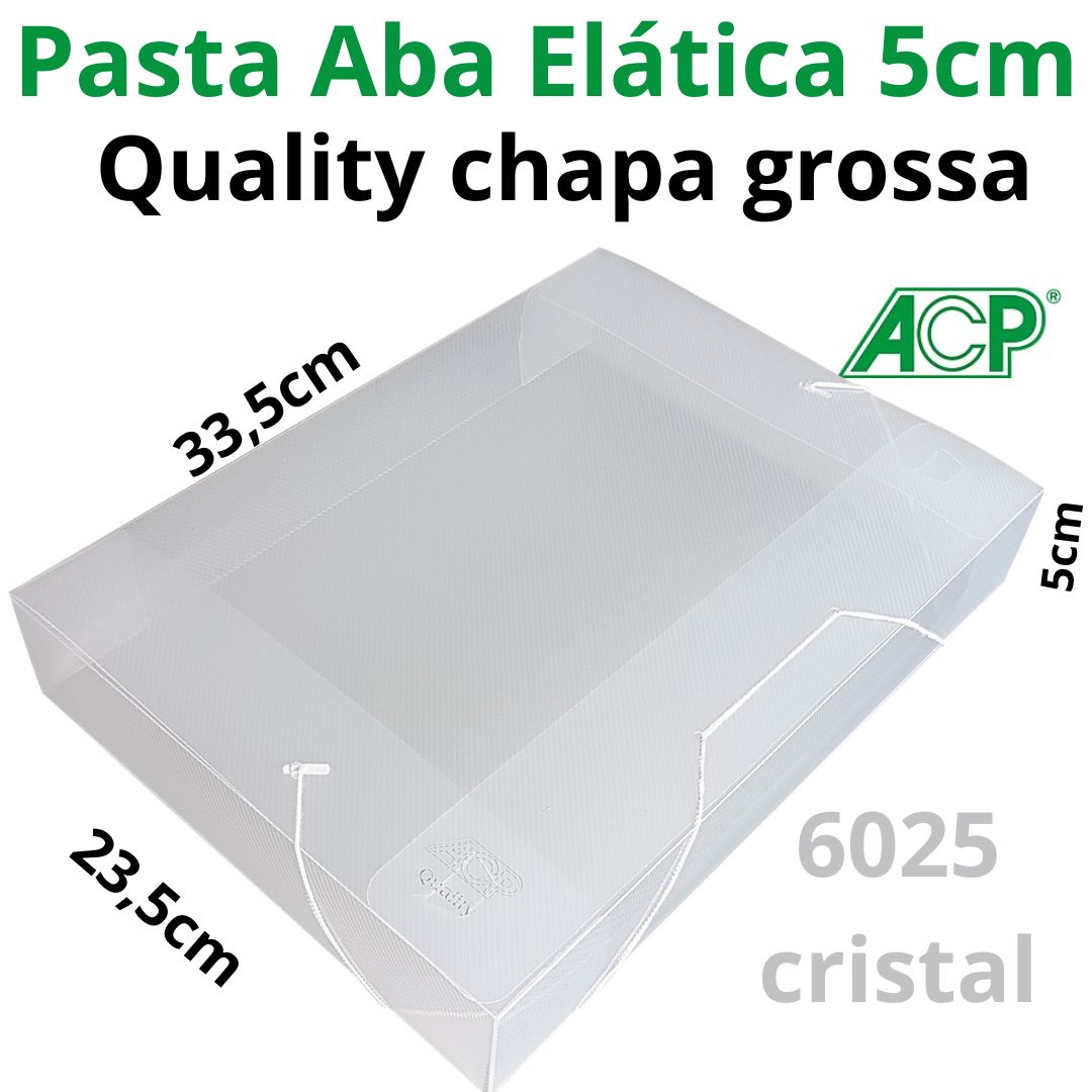 PASTA ABA ELÁSTICA ACP QUALITY 5CM 6025.CR
