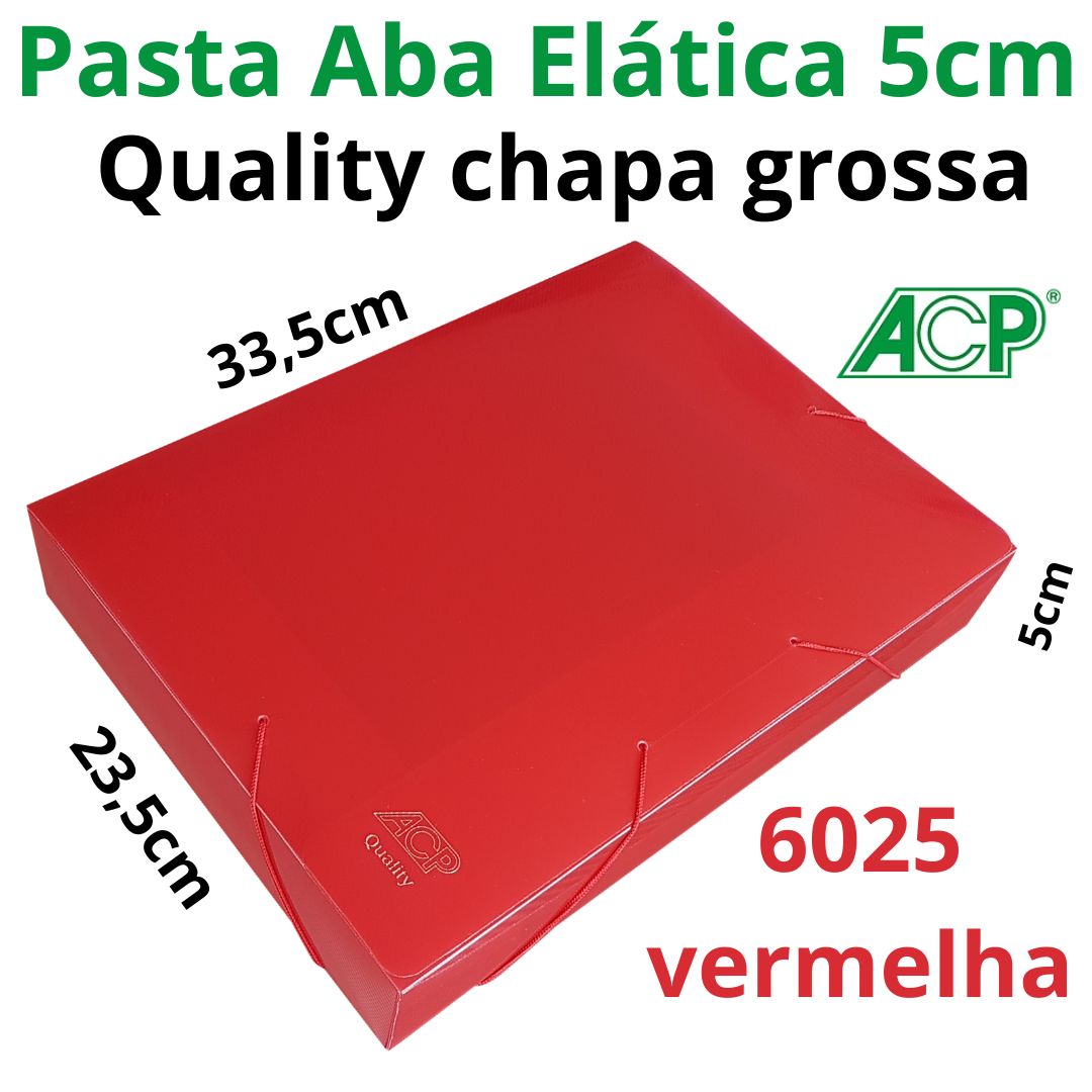 PASTA ABA ELÁSTICA ACP QUALITY 5CM 6025.VM