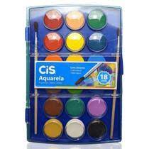 AQUARELA CIS ESTOJO C/18 CORES