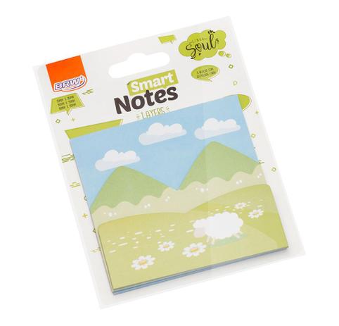 BLOCO SMART NOTES LAYERS MONTANHA 20FLS 3BLOCOS