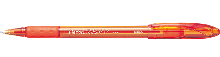 CANETA PENTEL RSVP 1,0 C/12 LA BK91CRF-F