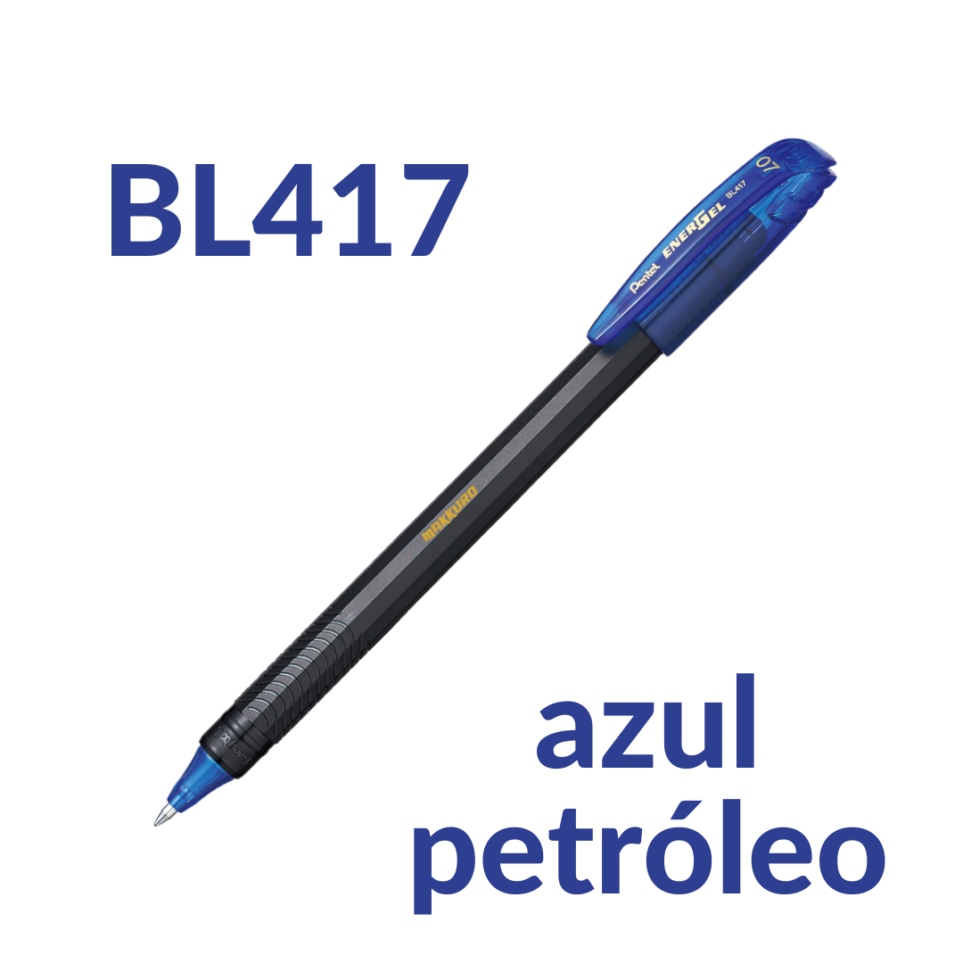 CANETA ENERGEL MAKKURO 0,7 PENTEL AZP BL417-CA