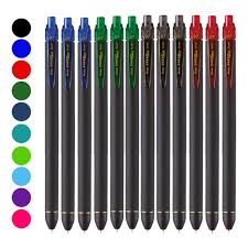 CANETA ENERGEL BLACK 0,7 PENTEL RS BL437R1-P