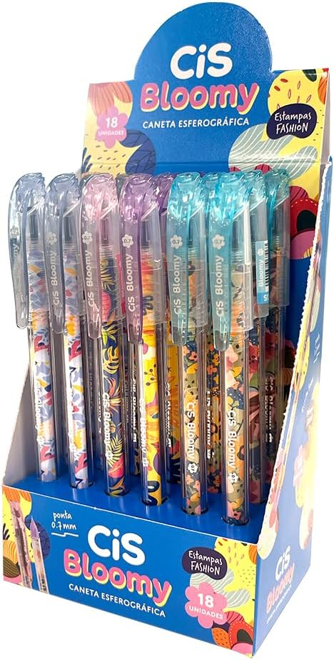 CANETA BLOOMY 0,7 CIS DISPLAY C/18