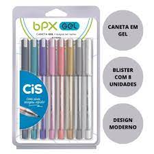 CANETA BPX GEL 0,7 CIS ESTOJO C/8