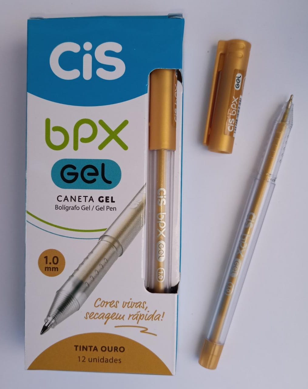 CANETA BPX GEL 1,0 CIS C/12 OU