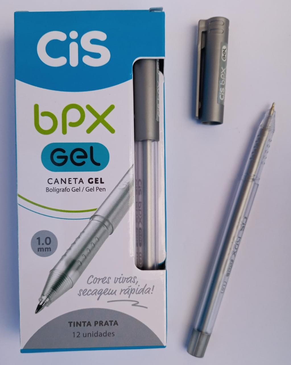 CANETA BPX GEL 1,0 CIS C/12 PR