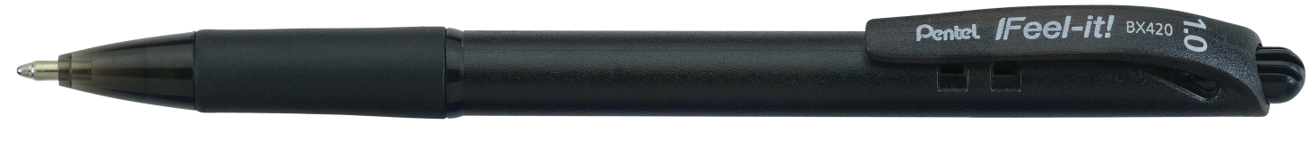 CANETA FEEL-IT 1,0 PENTEL PT BX420-A