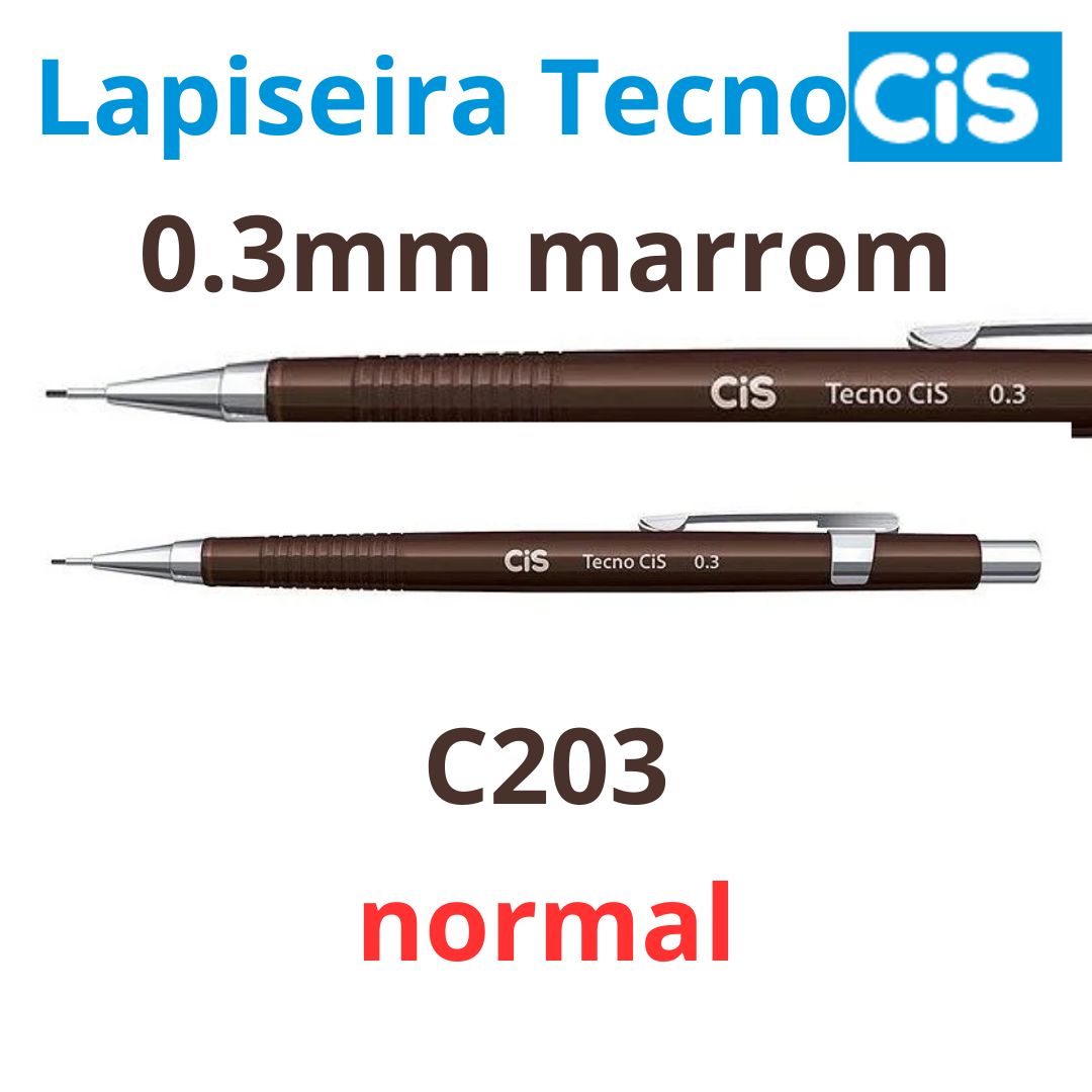LAPISEIRA 0,3 TECNOCIS MARROM