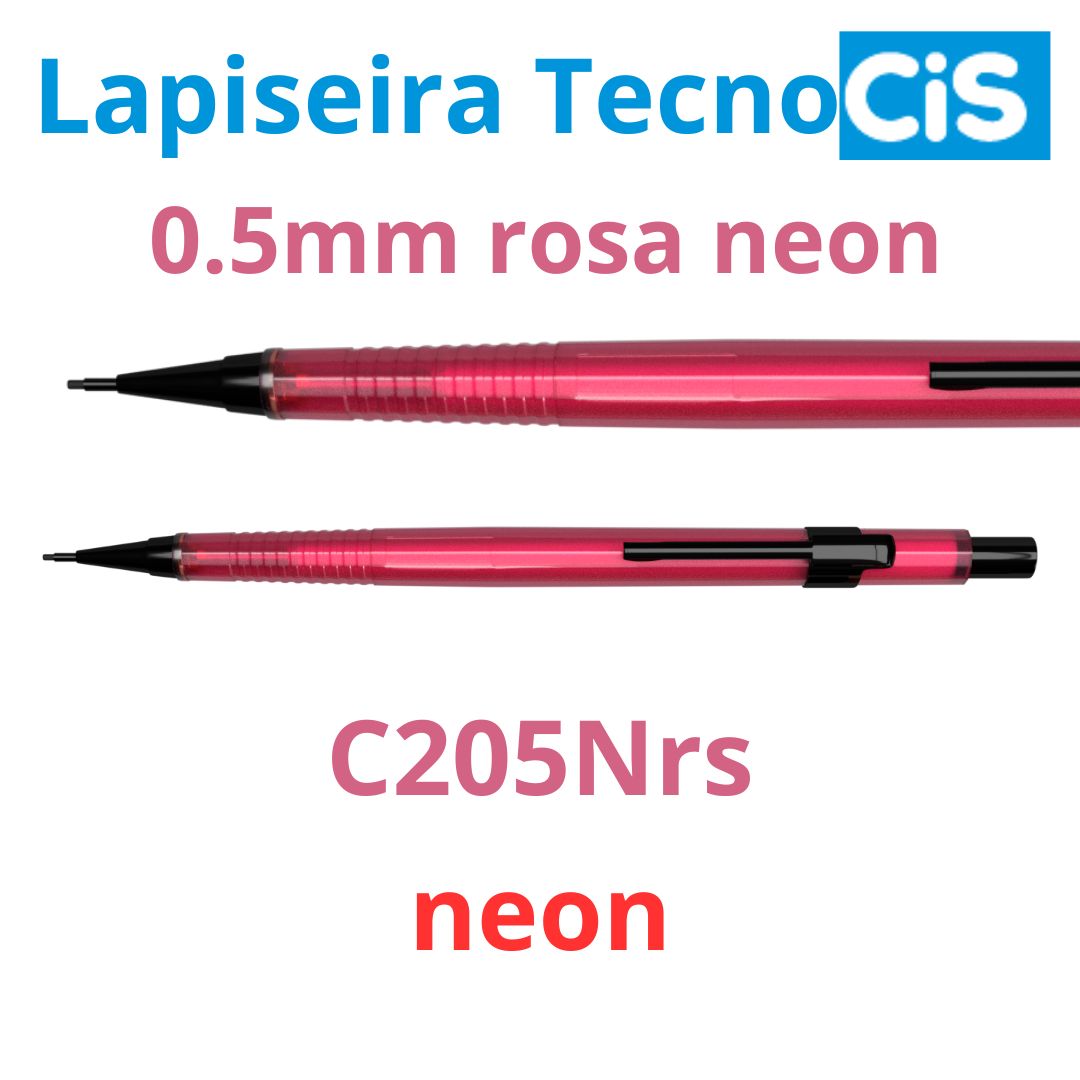 LAPISEIRA 0,5 TECNOCIS NEON ROSA