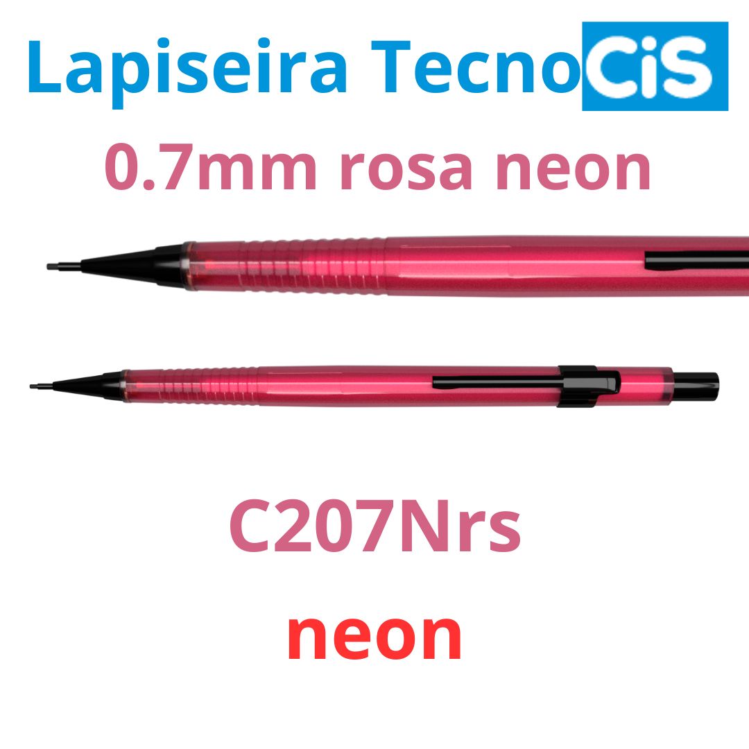 LAPISEIRA 0,7 TECNOCIS NEON ROSA