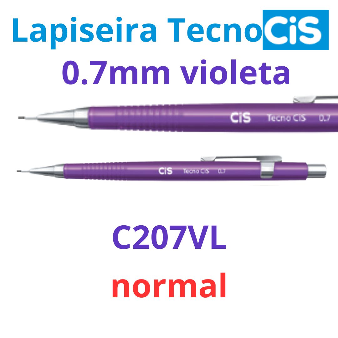 LAPISEIRA 0,7 TECNOCIS VIOLETA