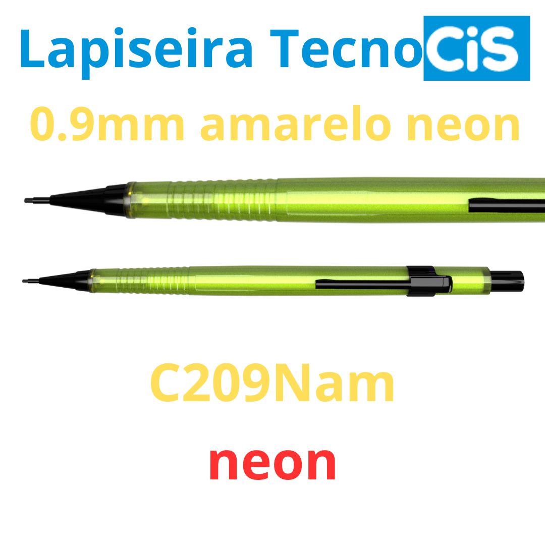 LAPISEIRA 0,9 TECNOCIS NEON AMARELO