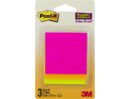 BLOCO ADESIVO 76X76 3M POST-IT CASCATA 45FLS