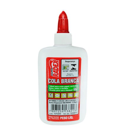 COLA BRANCA LÍQUIDA 40GR RADEX C/12