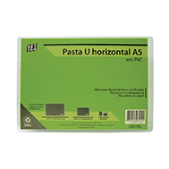 PASTA U PVC HORIZONTAL A5 C/10