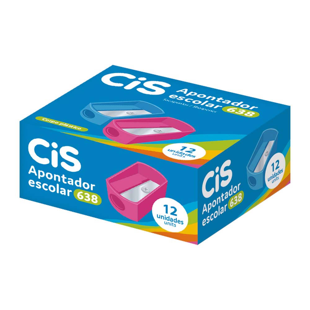 APONTADOR S/DEP.QUADRADO PEQ. CIS 638 C/12