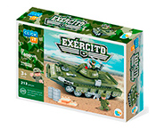 BRINQUEDO TANQUE EXÉRCITO 213PÇS CLICK IT