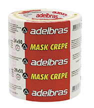 FITA CREPE MASK 710 24MMX50M C/5 ADELBRAS