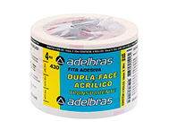 FITA DUPLA FACE PP ACRILICO TP 18MMX30M C/4 ADELBR