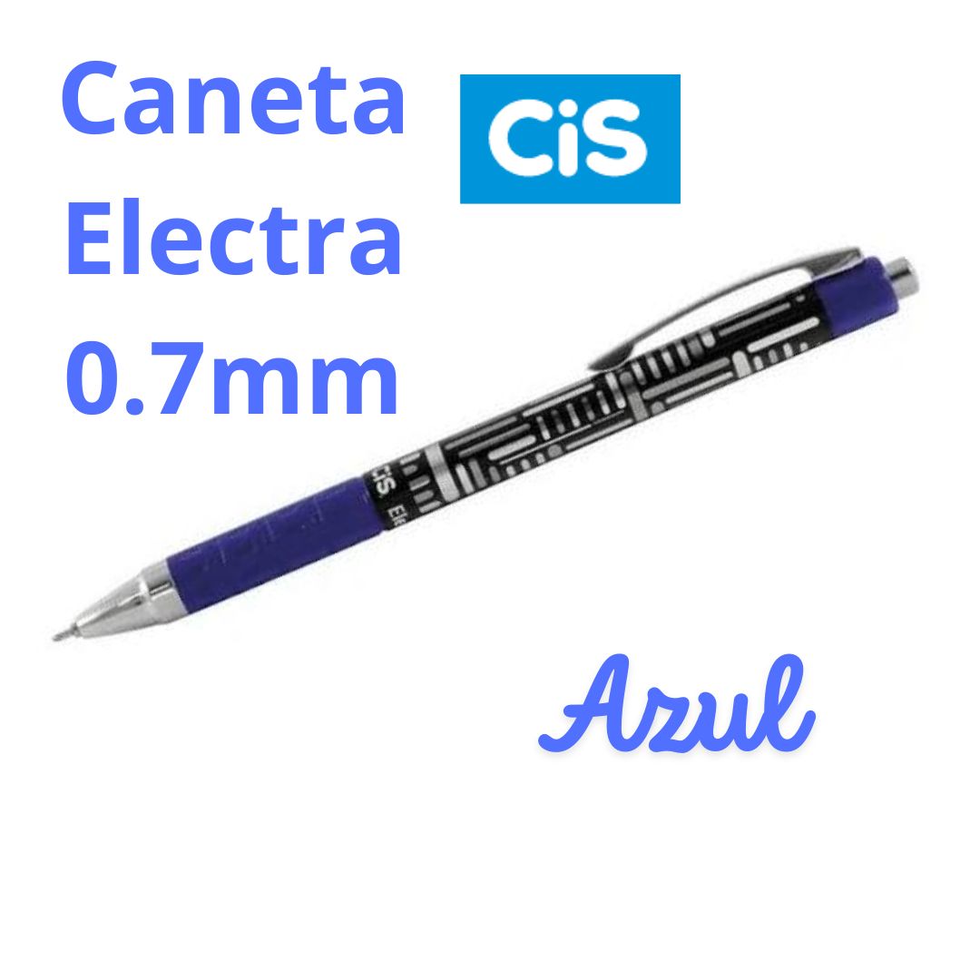 CANETA ELECTRA 0,7 CIS C/12 AZ