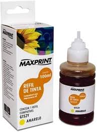 REFIL DE TINTA MAXPRINT COMP HP YELG GT52Y