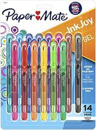 CANETA PAPERMATE INKJOY GEL 0,7 C/14