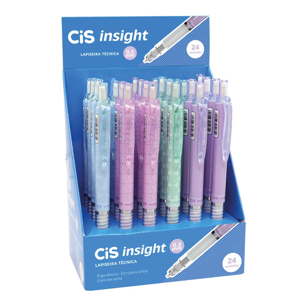 LAPISEIRA 0,5 INSIGHT CIS DISP.C/24 SORTIDO