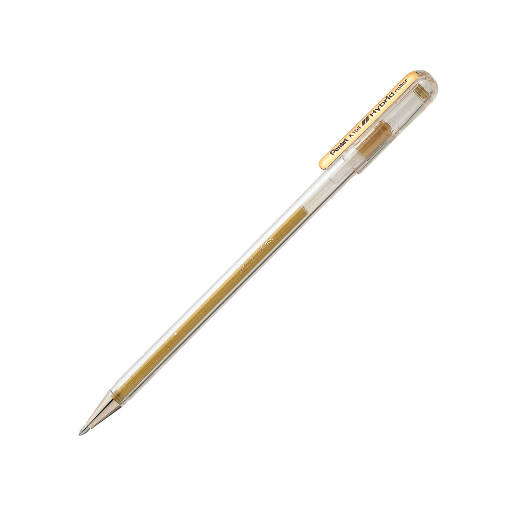 CANETA HYBRID ROLLER PENTEL K108-X OURO