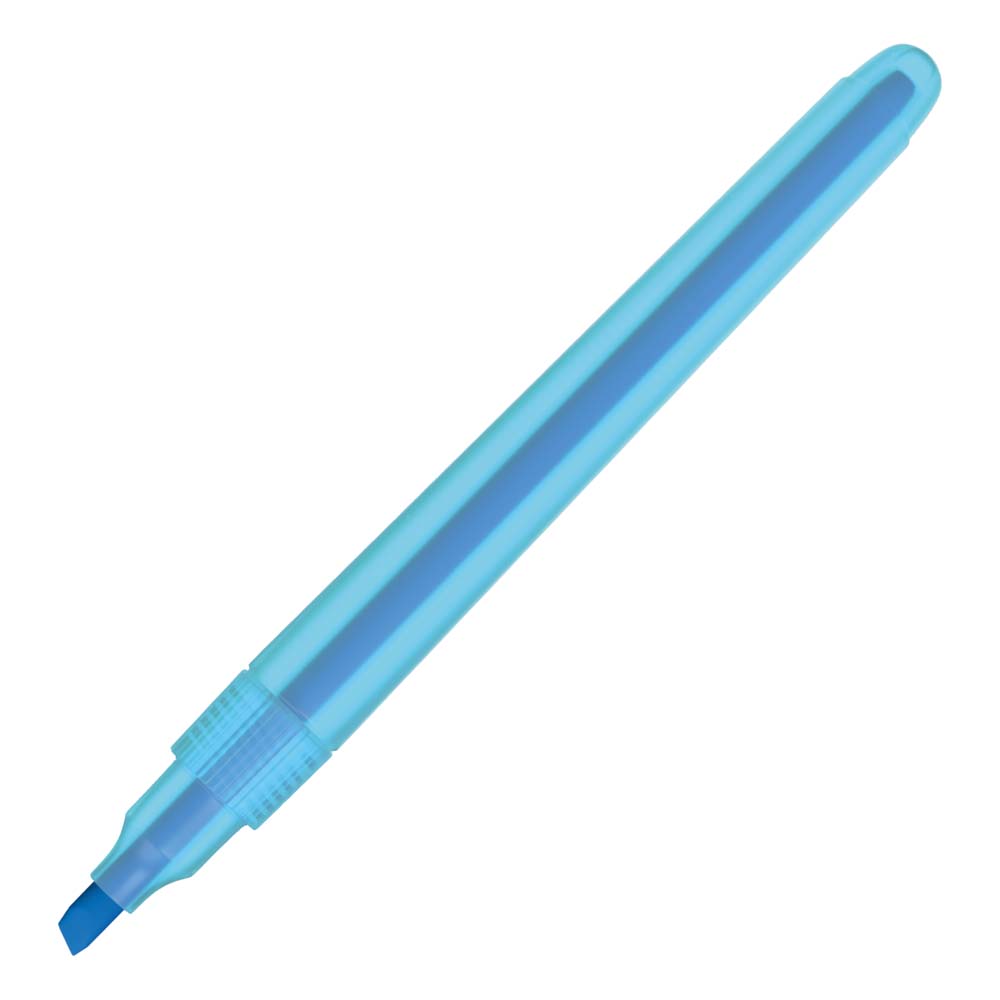 MARCA TEXTO CIS LUMINI LITE C/12 AZUL