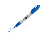 MARCADOR PERMANENTE SHARPIE FINO AZUL