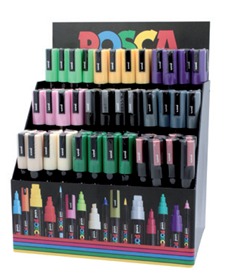 MARCADOR MULTIUSO POSCA UNI C/60 PC5M/5D