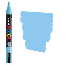 MARCADOR MULTIUSO POSCA UNI AZUL CÉU /SKY BLUE